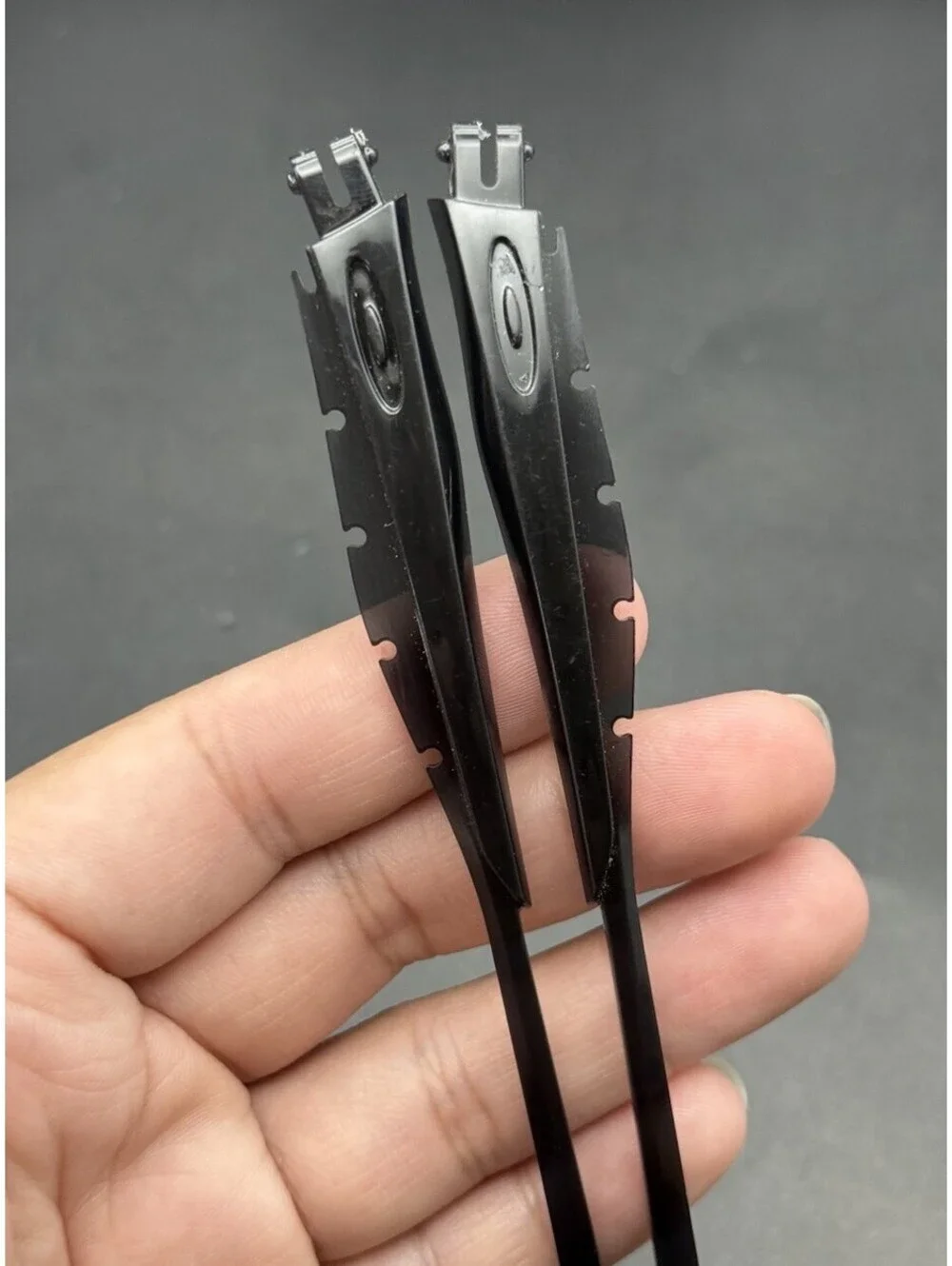 Oakley Chainlink OEM Black Ink Replacmemt Arms